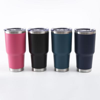 China Best Selling 325g 30oz 900ml Double Layer Vacuum Sustainable Travel Mug Bare Car Mug for sale