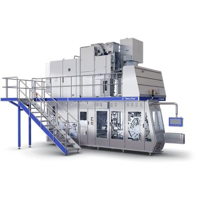 China Full Automatic Food Carton Filling Machine Aseptic Automatic Brick Carton Packing Machine For Juice for sale