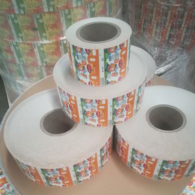 China Customized aseptic milk paper box /liquid brick paper box aseptic soft drink packaging aseptic paper box for sale