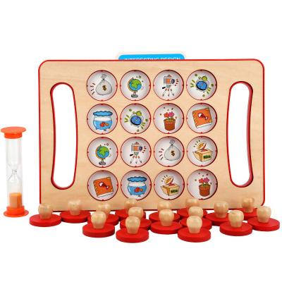 China Parent-child toy YM-S285 children's first education, memory training, parent child puzzle board game toys for sale