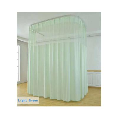 China Fire Retardant China Made Medical Polyester Economical Knitted 100% Medical Curtain Curtain for sale