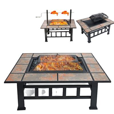 China Adjustable Height Grill Patio Burner In Good Quality Indoor Fire Pits For Sale for sale