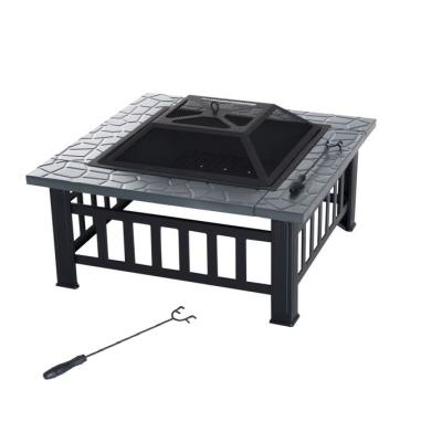 China Height adjustable metal wood burning camping in good quality fire table pits for sale for sale