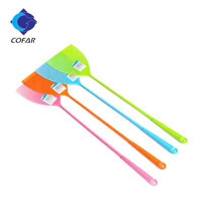 China Sustainable high quality colorful plastic pp swatter for sale