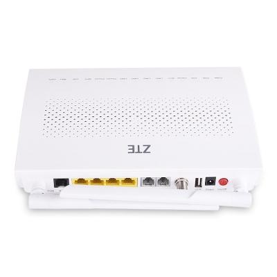 China FTTH ZTE F668 FTTH RJ45 4GE+2TEL+CATV+Wifi+USB gpon onu for sale