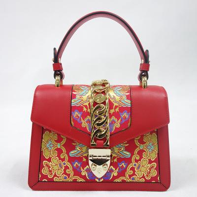 China Fashion / Eco Friendly Custom Leather Lady Handbag China Factory for sale