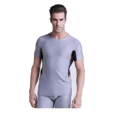 China Antibacterial Antibacterial Rashguard Custom Fitness Shorts Tight Compression Shirts Fits Man Gym Clothing for sale