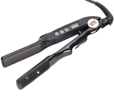 China Household boutique special promotion electric hair straightener portable ceramic brush for sale