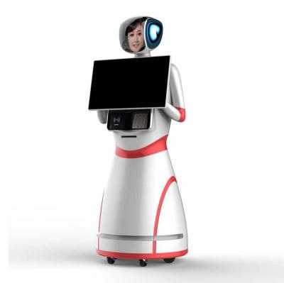 China Business Consulting Intelligent Robot Hotels Bank Reception Autonomous Robot for sale