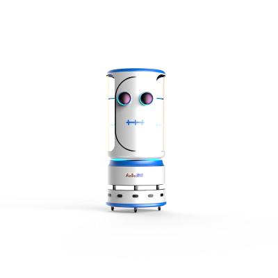 China Hotels Dish Delivery Restaurant Robot Food Delivery Robot In Restaurant for sale