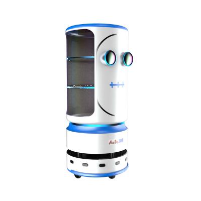 China Restaurant Food Delivery Robot Restaurant Assistant Food Delivery Waiter Robot for sale