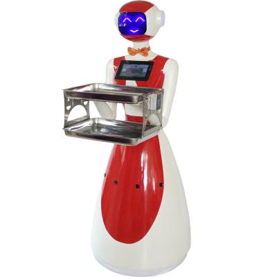 China 2020 hot selling hotels restaurant hotel food delivery dish delivery service intelligent robot for sale