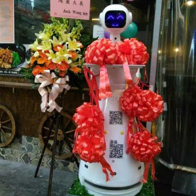 China Restaurant / Hotel China LeLe Industry Brand Autonomous Restaurant Food Delivery Robot for sale