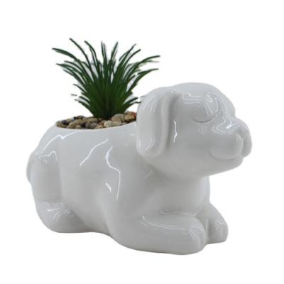 China Wholesale Home Minimalist Garden Flower Pot Ceramic Succulent Decorations Be Careful for sale