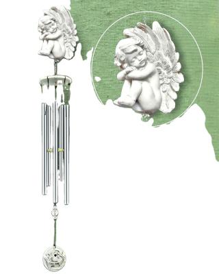 China Serenity Moon of Europe Designs Memorial Wind Chimes for Loss of Loved Ones - Angel Wind Chimes for Sympathy and Funerals for sale