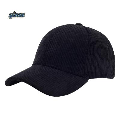 China COMMON High Quality Casual Baseball Caps Wholesale And Retail Logo Fashion Baseball Caps Custom Made Corduroy for sale