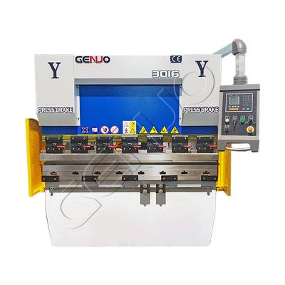 China Metal Sheet Bending Wc67y Small Hydraulic Torsion Bar Press Brake 30 Ton CNC Bending Machine For Metal Steel Iron for sale