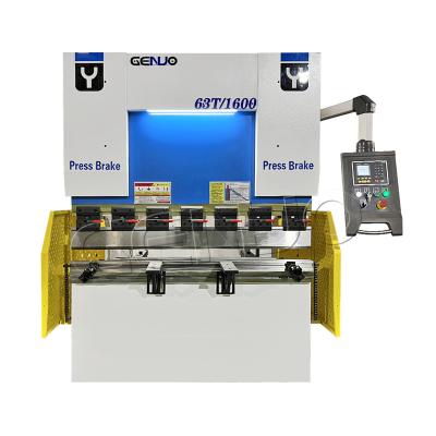 China E21 NC Hydraulic Control Press Brake Machinery Small Metal Sheet Bending Machine 63t With Good Service for sale