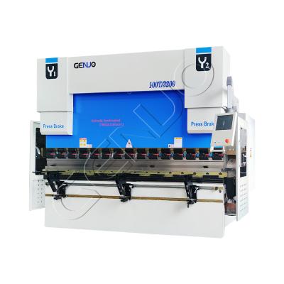 China Metal Sheet Bending 100t China Supplier Steel Plate CNC Bending Machines Hydraulic Bending Press Brake Servo Machine for sale