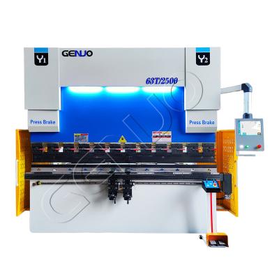 China Folding strap 6mm 8mm 4+1 6+1 axis hydraulic press brake servo machine cnc bending machines with favorable price for sale