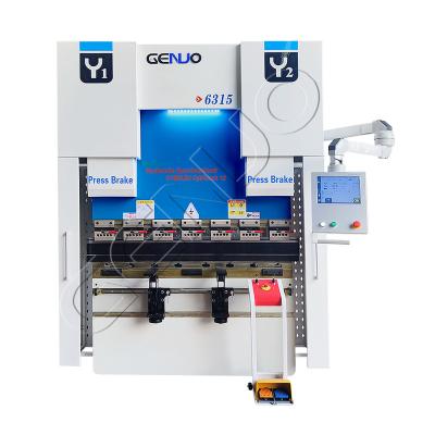 China Metal Sheet Bending CNC Bending Press Brake Machine Hydraulic Synchronous Plate Use Oversized Stroke Back Ruler System for sale