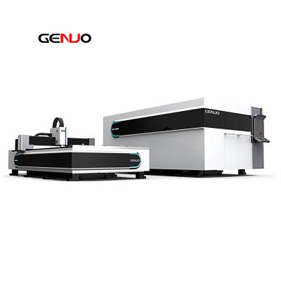 China CE certificate automated loading all kinds of pipes 7 aixs cnc fiber laser cutting machine automatic metal plate price for sale