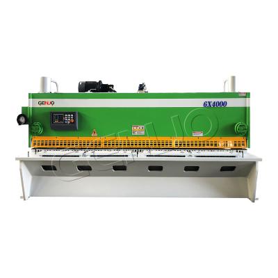 China Metal Sheet Cutting Automation Metal Sheet Processing CNC Hydraulic Guillotine Machine Shear Cutter for sale