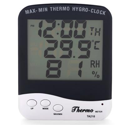 China Interior & Outdoor Greenhouse Grower Planting Temperature Digital Hydroponics MAX-MIN Humidity LCD Thermometer Hygrometer Wall Mounted Temperature for sale