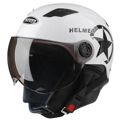 China Factory Wholesale Electric Vehicle Sunscreen Primary Color Paintless Safety Helmets Durable Protective for sale