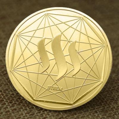 China Free Sample Customized Europe Gold Silver Color Metal Plated Embossed Blank Coins For Steel Souvenir for sale