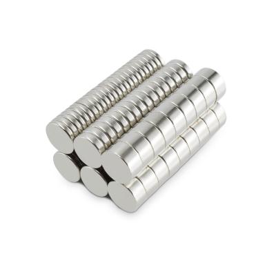 China Industrial Magnet Custom Strong Magnet D10x2mm D10x5mm Round Small Permanent MINI fridge NdFeB Neodymium Magnet n52/35 for sale