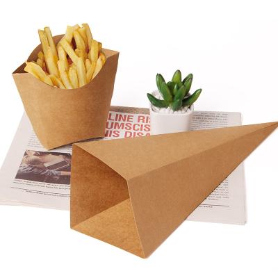 China Disposable French Fries Cone Holder for sale