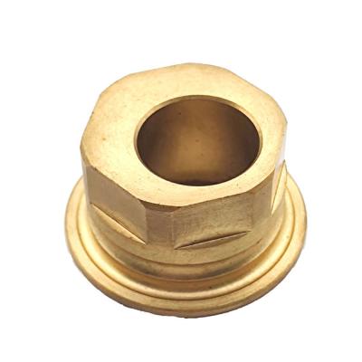 China Customized Aluminum CNC Forging Product Eccentric Fit Brass Die Metal Joint Common Property Turned Parts Service for sale