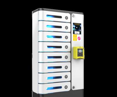 China Y2Power MIA Premium Credit Card Operated Sanitizing Toll Charging And UV-C Safe Convenient Charging Locker PL-SDCC-Y2 For Cafe Mall for sale