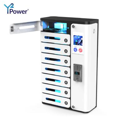 China Y2Power MIA Premium Indoor Coin Operated Charging Locker with UV-C Bulb and 7