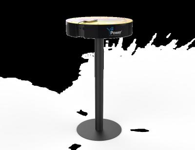 China Charging for Mobile Phone Y2 Power hot selling RIO Charging Table PT-R007-Y2 Free charging commercial charging station kiosk for public places for sale