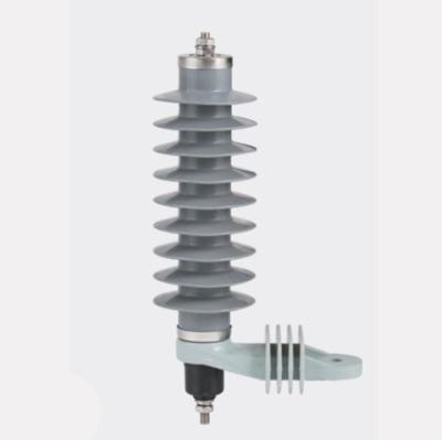 China Protective Function 24kv 10kv 12kv Polymer Lightning Surge Arrester For Transformers 40ka 38kv 40 for sale