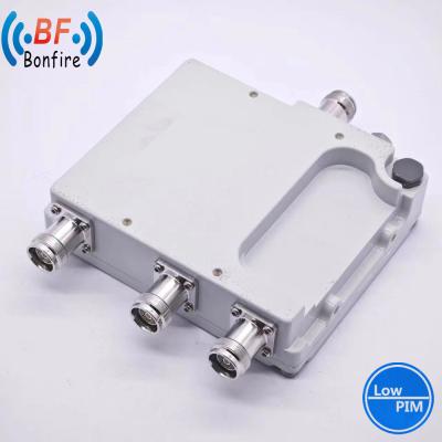 China 5g RF Combiner 1710-2170MHz 2300-2690MHz RF Wideband Low Pim Quadplexer RF Multiplexer for Ibs Bts Das for sale