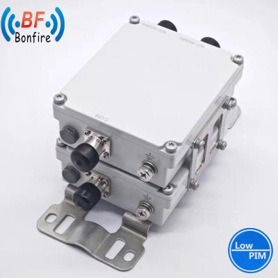 China 1710-2170MHz 2300-2690MHz 2 in 1 out RF Combined Diplexer Power Combiner 4310 Connector for sale