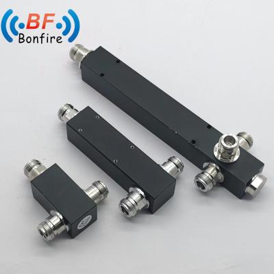 China GFQ-XXXXXX RF 2 3 4 Way IP65 698-6000MHz Cavity Power Splitter Divider with N-Female for sale