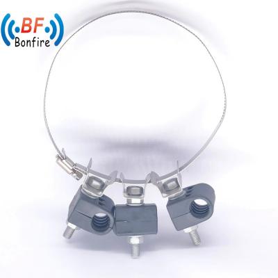 China Overhead Line Dead End Clamp O Type Cable Aerial Strain Clamp 0.250kg Package Gross Weight for sale