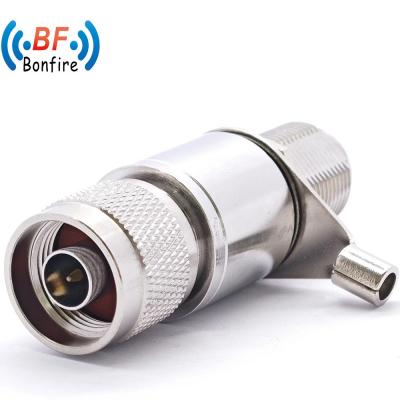 China 50ohm Male to Female Coaxial Cable Connector RF Surge Arrester N Jack Female to SMA Plug Lightning Protector 3G 6g for sale