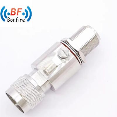 China RF DC-6000MHz SMA Connector RP-SMA Male to N Male Surge Arrester for Lightning Protection for sale