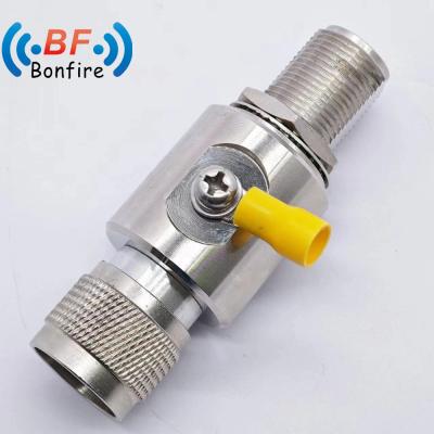 Cina Pl259 Socket to So239 Socket per CB Radio Ham Radio Gear 2 vie Stazioni base RF Arrester in vendita