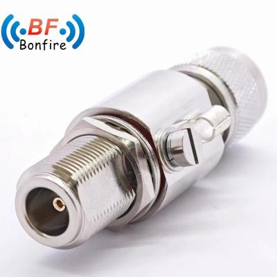 China BLQ-XXXXX 698-3800MHz RF Dual Female Lightning Protector N-F to 4.3-10-F Surge Arrester for sale