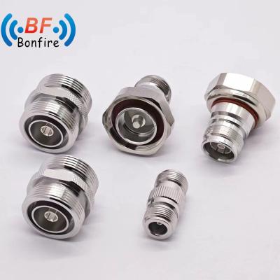 China Mini DIN Connector LJQ-XXXXX 4.3/10 Male 50 Ohm RF for 1/2 Super Flexible Cable 4310m-1/2 for sale