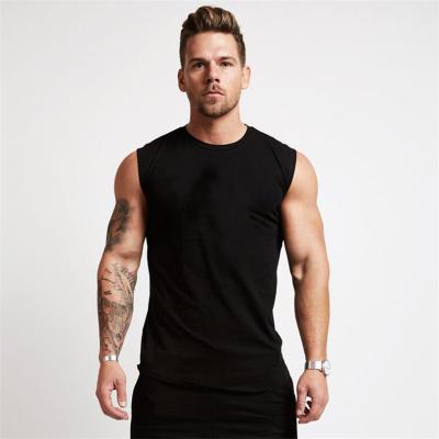 China Wholesale High Quality Compression Stringer Boy Printed Fitness Breathable Tank Tops, Mens Muscle Hip Hop Fashion Cotton Vest Stringer for sale