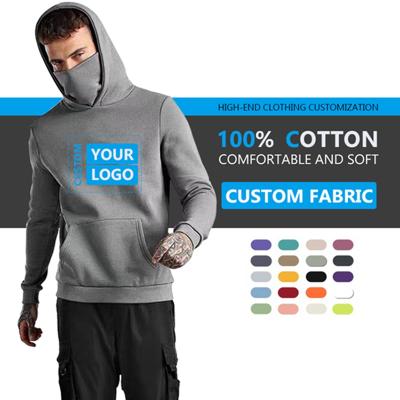 China Latest Anti-wrinkle Men's Colorful Cotton Hoodies,Winter Thick Men Colorful Cotton Embroidery Maskes Custom Hoodie for sale