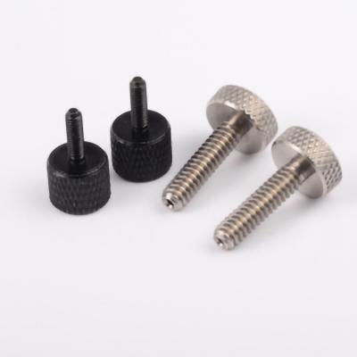 China Professional Customized Round Round Stainless Steel Knurled Thumb Knurled Head Screw for sale