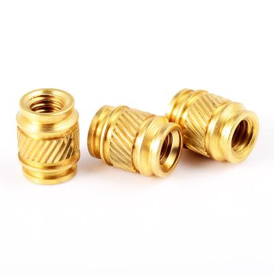 China China PCB Manufacturer Wholesale Precision Custom OEM Service CNC Copper Parts Round Long Knurled Nut for sale